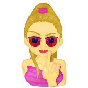 Girl With Sunglass Saying No No No With Index Finger A