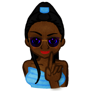 Girl With Sunglass Saying No No No With Index Finger B