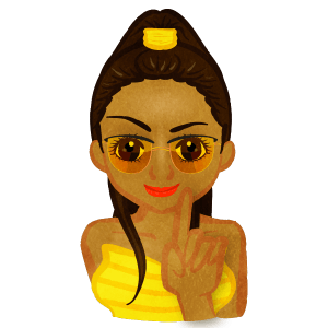 Girl With Sunglass Saying No No No With Index Finger F