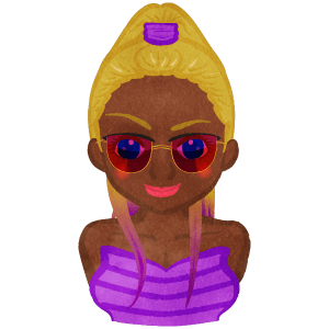 Girls Teens Twenties Upper Body With Sunglass H