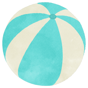Light Blue Beach Ball