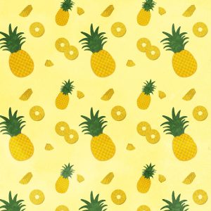 Pineapple Patterns Yellow