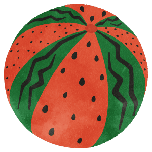 Watermelon Beach Ball
