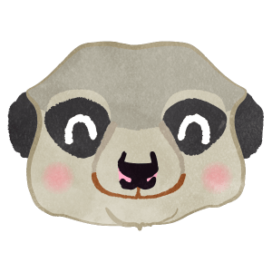 Meerkat Smiling Face
