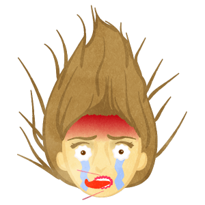 Facial Expression Of When She Ate Spicy Food G