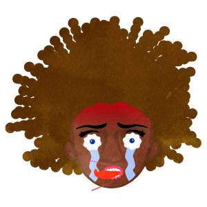 Facial Expression Of When She Ate Spicy Food H