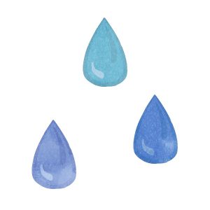 Set Of Water Droplets 01