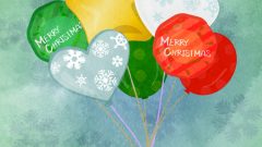 christmas balloons set 01