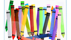 crayons in zip lock bag 268