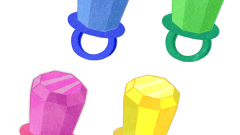 set of candy rings 01