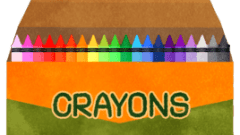 twenty boxed crayons 268