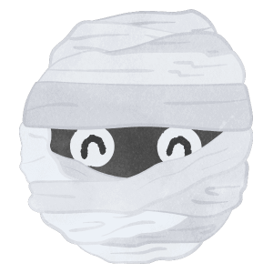 Smiling Mummy Face Only 01