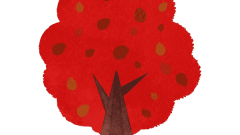 autumn tree reddish color 02