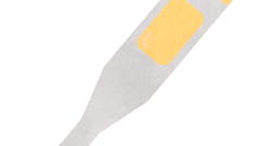 medical yellow thermometer 01