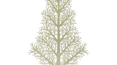 winter 02 goldish yellow fir tree style