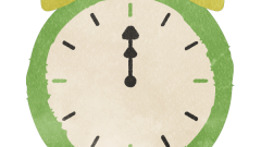 alarm clock noon midnight