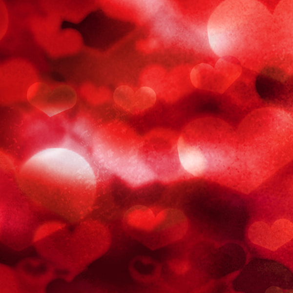 Heart Shaped Background Texture 03 02