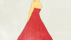 lady with a red dress e