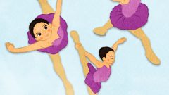 set of figure skate girls in cute outfit c