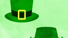 set of st. patricks day hat
