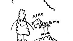 wiliams illustration cloud family