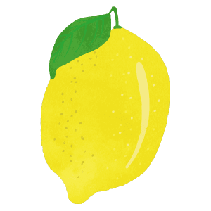 Lemon With Leaf