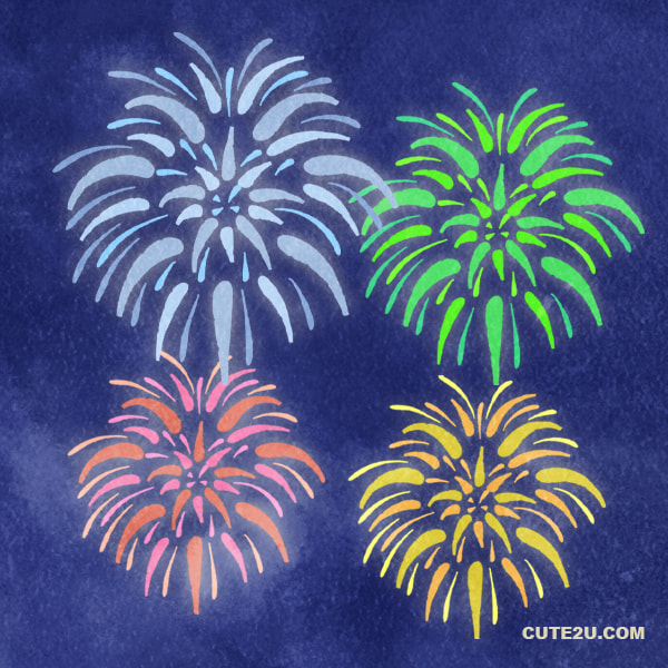 Set Of Fireworks