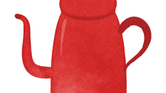 tablewares coffee pot 01 red