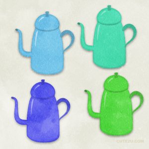 Tablewares Coffee Pots 01 03