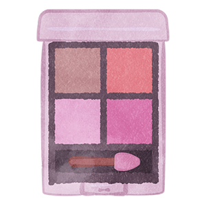 コスメティック アイシャドウ 4色 01 ピンク系