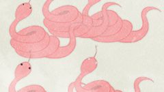Snake Lovely Pink Snake01