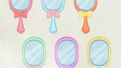 Cosmetics Mirror Hand Mirror01