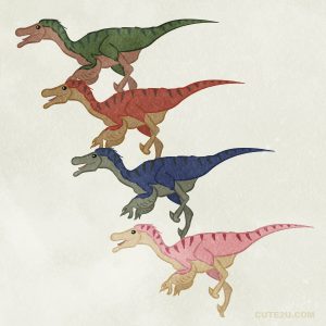 Dinosaur Velociraptor01
