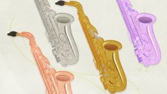 MUSIC Musical Instrument Saxophone01