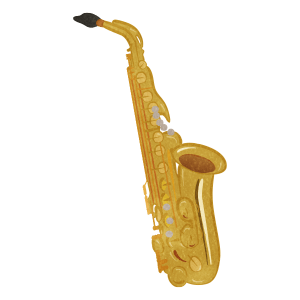 Music Musical Instrument Saxophone01 Gold