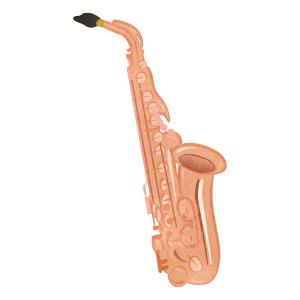 Music Musical Instrument Saxophone01 Pink