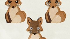 Animal Fox01 Sitting Down02