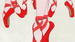 Ballet Feet In Pointe Shoes01 Red