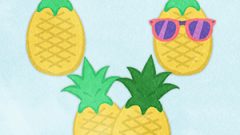 FOOD Fruit Pineapple02