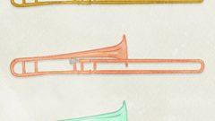 MUSIC Musical Instrument Trombone01 01