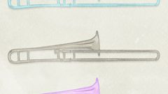 MUSIC Musical Instrument Trombone01 02