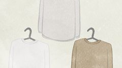 Clothes Long T Shirt On A Hanger 01 01