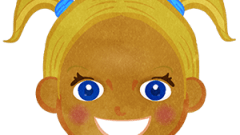 Girl Girl With Twin Tails01 Face H