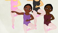 Ballet Lesson Basic Practice Passe ABCD