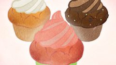 Bread Muffin01 With Cream