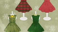 Fashion Dress On A Torso 01 Christmas Ver