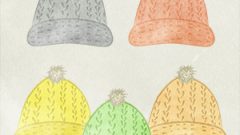 Hat Wool Knit Hat01 02