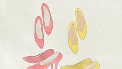 Shoes Pumps01 02 Yellow X Pink