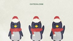 Animal Santa Penguin