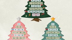 Christmas Advent Calendar Christmas Tree Ver